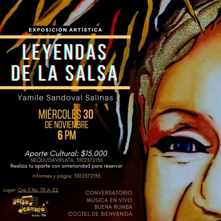 EXPOSICIÓN ARTÍSTICA “LEYENDAS DE LA SALSA”