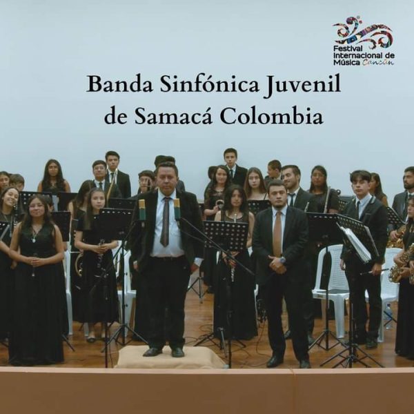 Banda Sinfónica Juvenil de Samacá Fiesta Nacional del Bombo