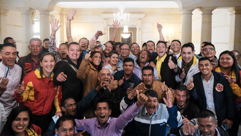 Presidente Gustavo Petro celebró la Navidad con 700 personas en condición de calle y de comunidades vulnerables de Bogotá