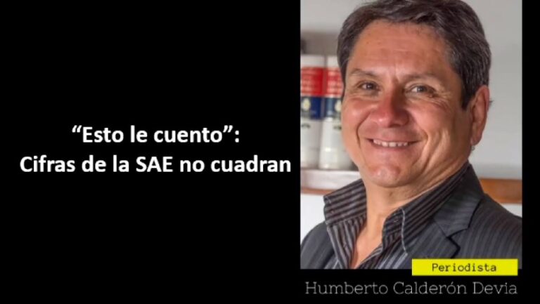 Cifras de la SAE no cuadran