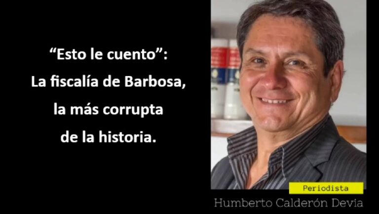 La fiscalía de Barbosa, la más corrupta de la historia